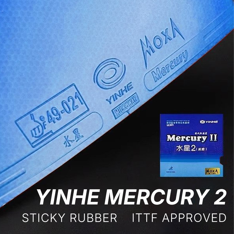 Donic Table Tennis Ball - مطاط تنس الطاولة YINHE Mercury 2