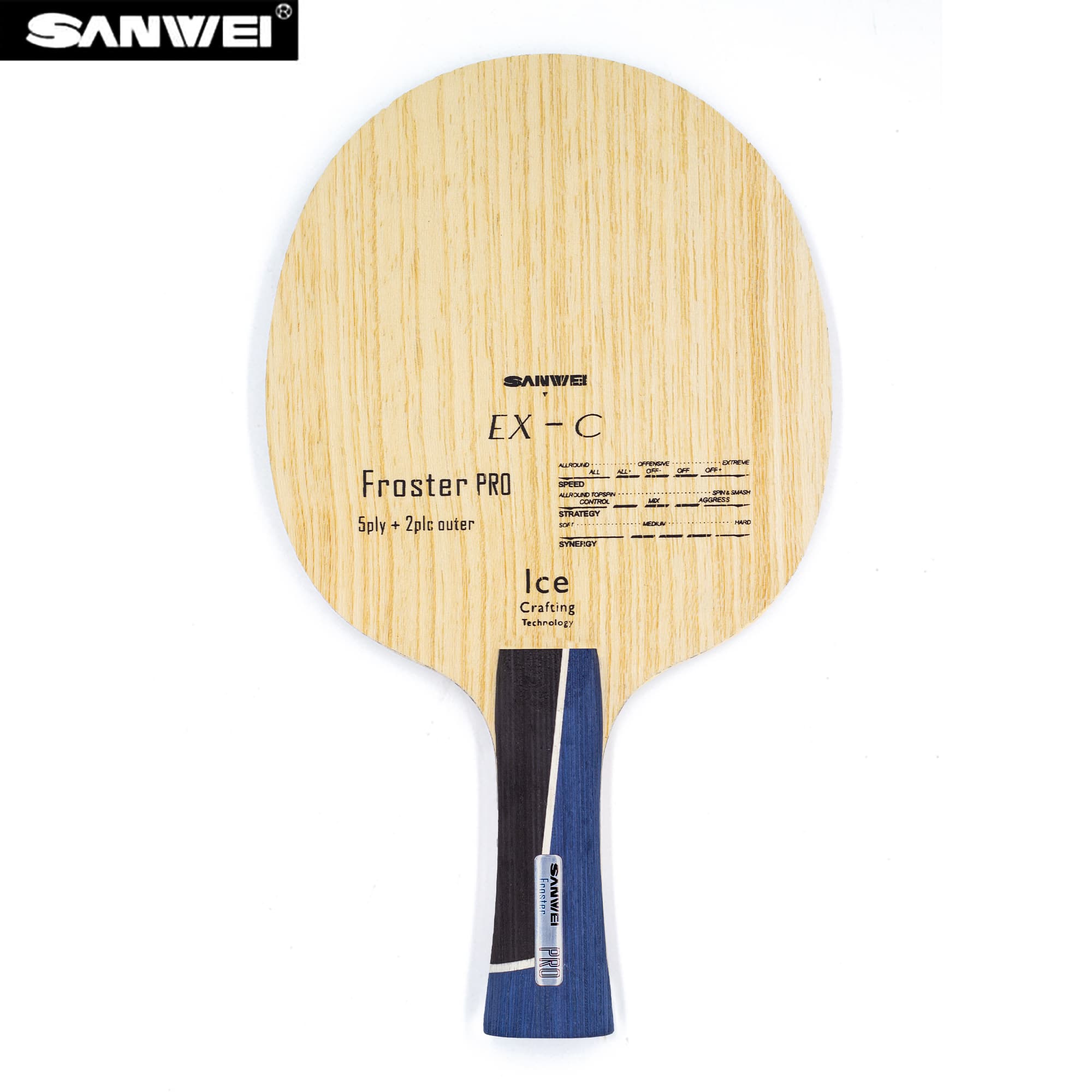 Table Tennis Paddles - سانوي ALC تنس الطاولة بليد فروستر