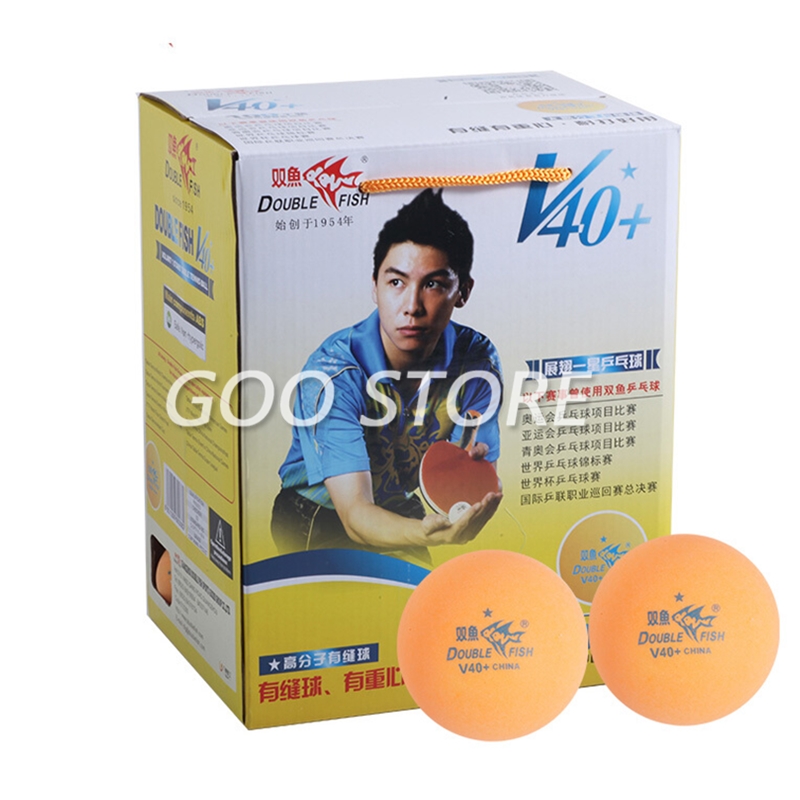 100 كرة من نوع Double Fish V40 - مراجعة Donic Table Tennis Ball وسعره