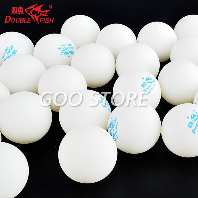 100 كرة من نوع Double Fish V40 - مراجعة Donic Table Tennis Ball وسعره