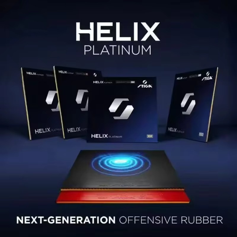 مطاط تنس الطاولة STIGA HELIX P - مراجعة Table Tennis Elite وسعره