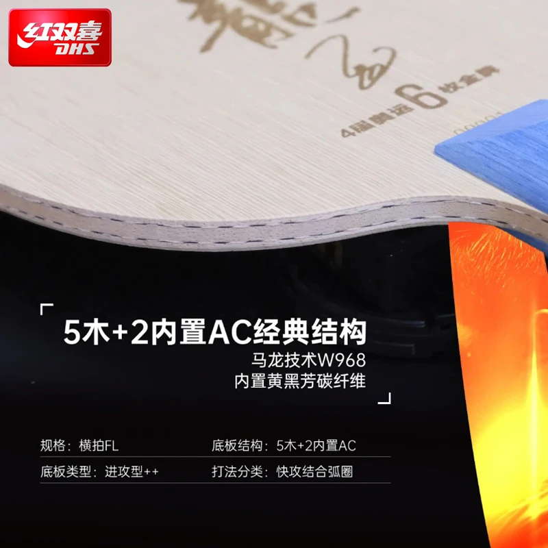 مضرب تنس الطاولة DHS Malong Si - مراجعة Table Tennis Grip Types وسعره