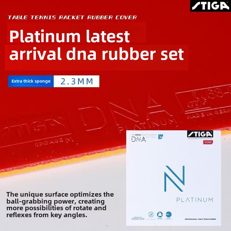 STIGA DNA التنين الأحمر تنس ال - مراجعة Donic Table Tennis Ball وسعره