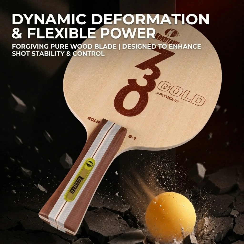 مضرب تنس طاولة كوكوتاكو FL 730 - مراجعة Table Tennis Blades وسعره