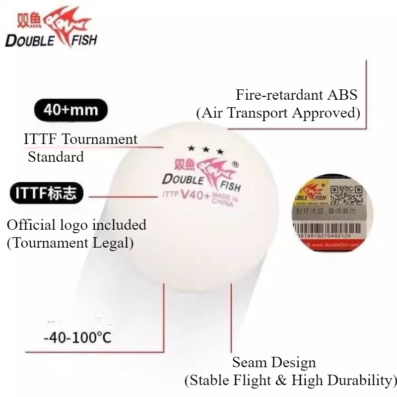 1/2/3 صندوق مزدوج الأسماك 3 نج - مراجعة Donic Table Tennis Ball وسعره