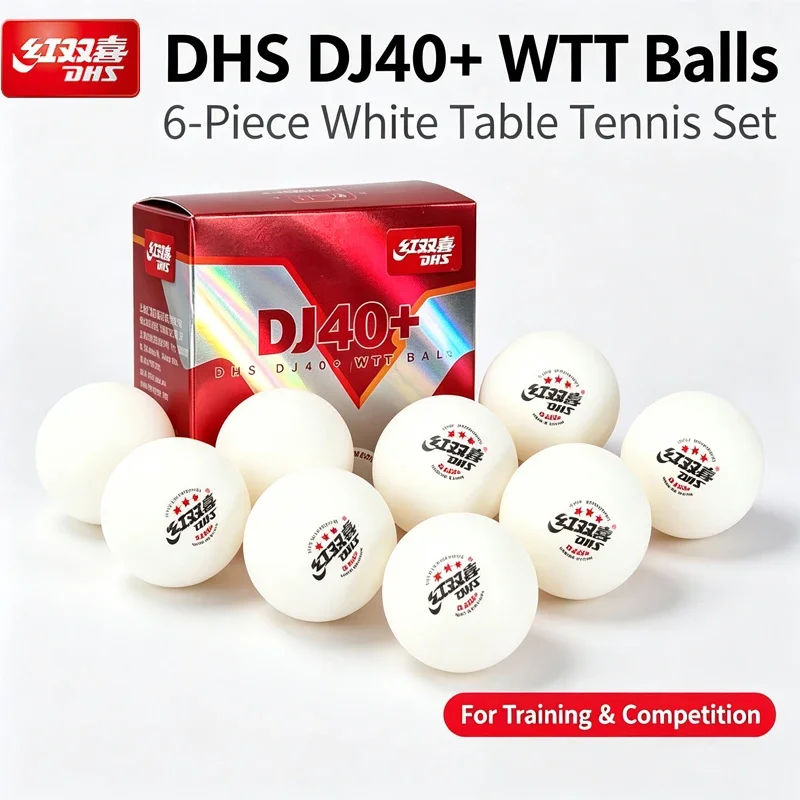 6 قطع/علبة كرات تنس الطاولة DH - مراجعة Donic Table Tennis Ball وسعره