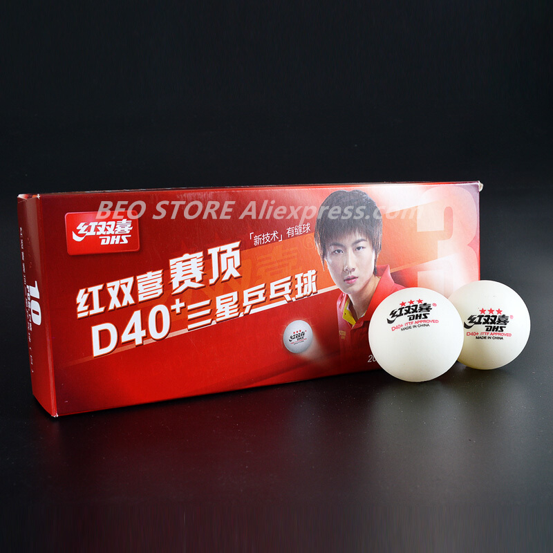 50 كرات/100 كرات DHS 3 نجوم D4 - مراجعة Donic Table Tennis Ball وسعره