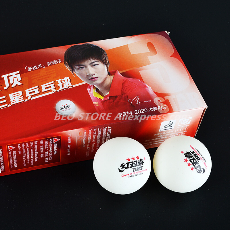 50 كرات/100 كرات DHS 3 نجوم D4 - مراجعة Donic Table Tennis Ball وسعره