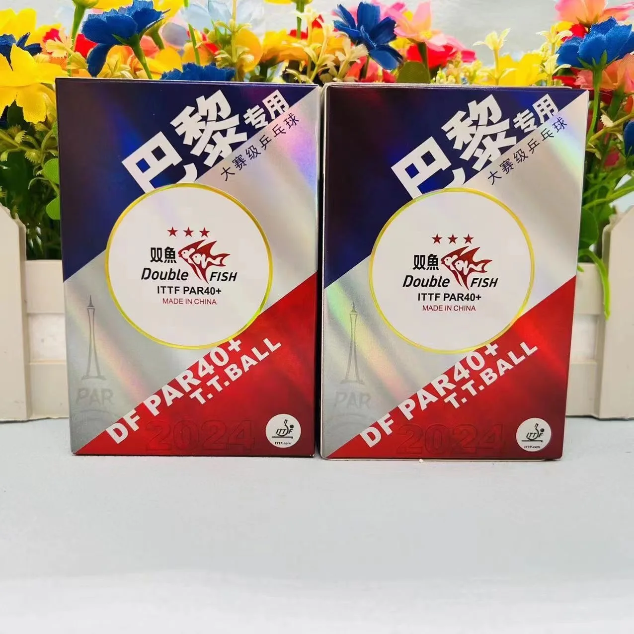 الأصلي مزدوجة الأسماك DF PAR40 - مراجعة Donic Table Tennis Ball وسعره